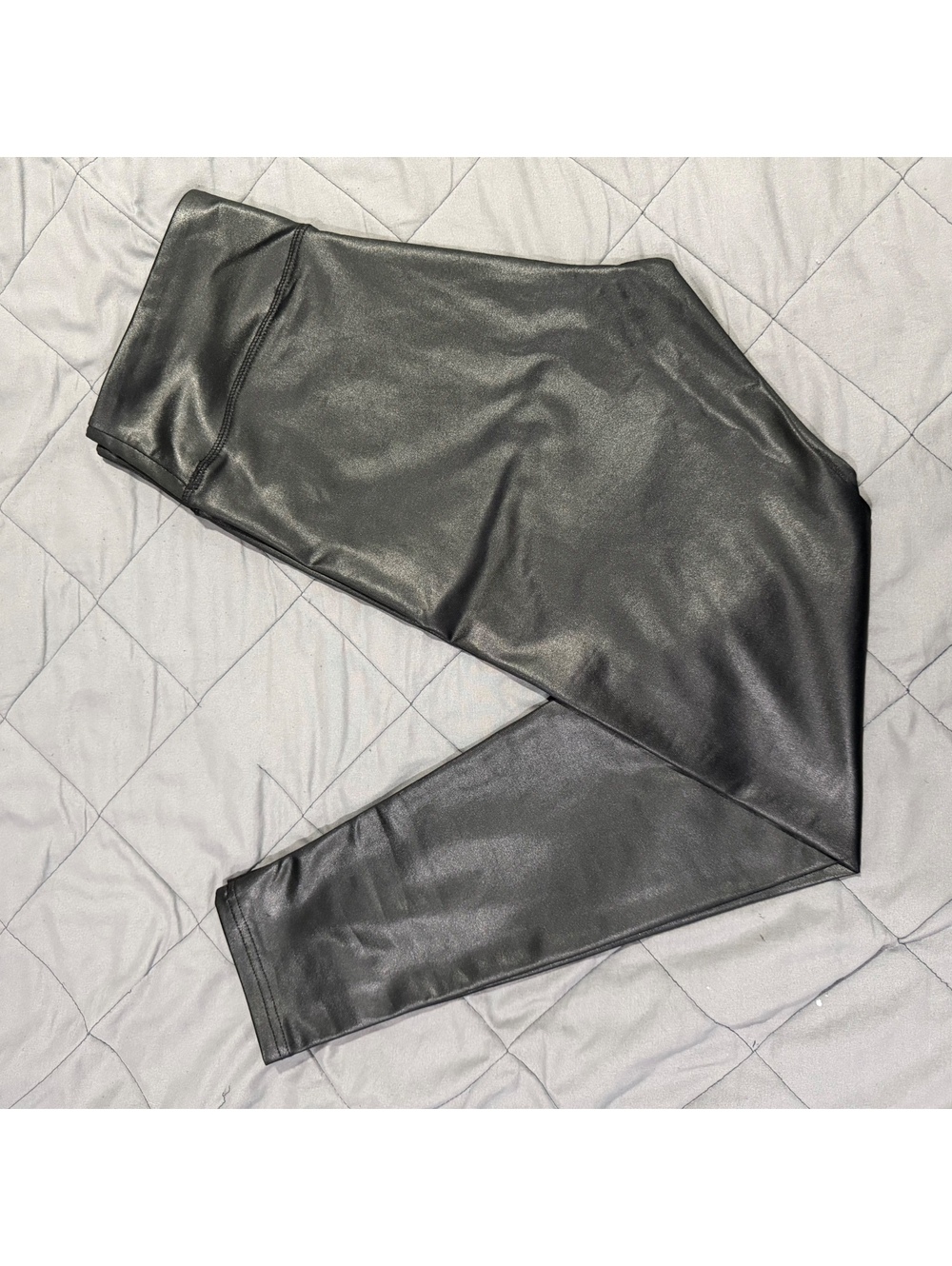 Wild Fable Black Faux Leather Leggings Medium